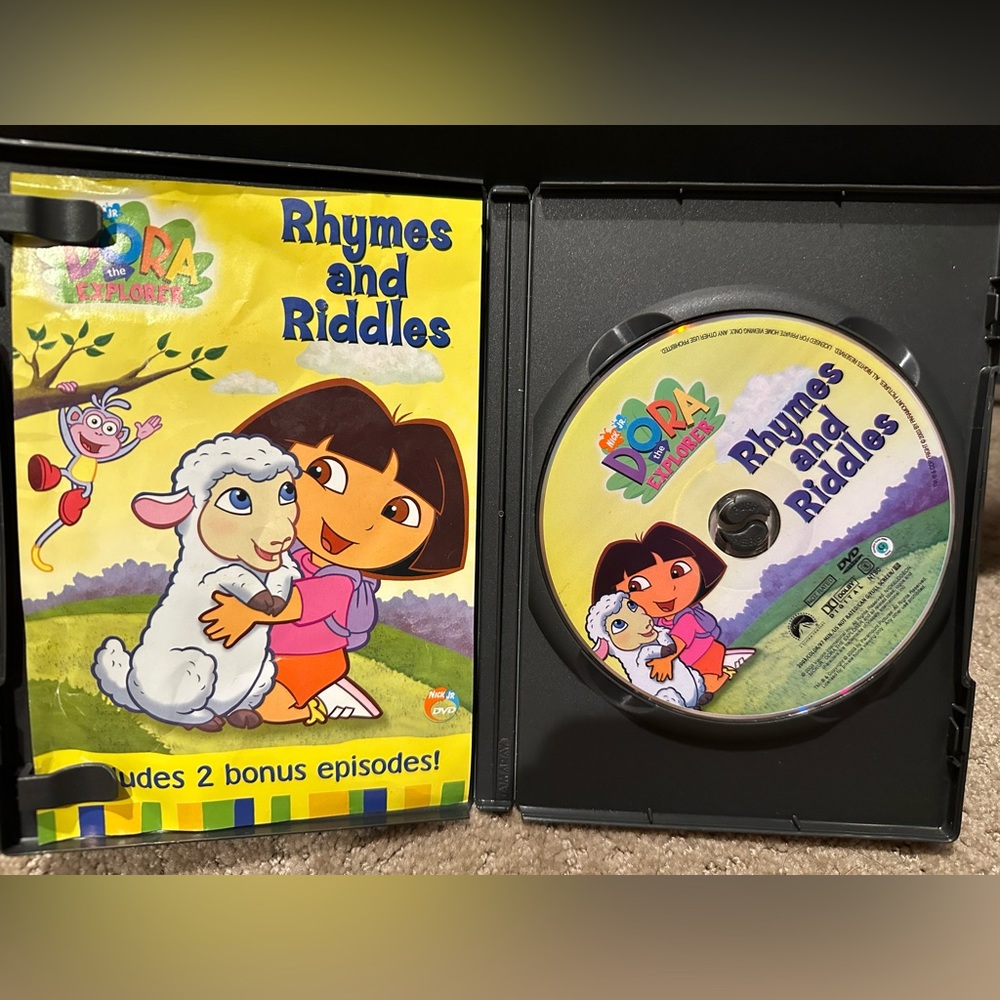 ๐ 5 for $25 Dora The Explorer - Rhymes and Riddles DVD - Picture 3 of 6